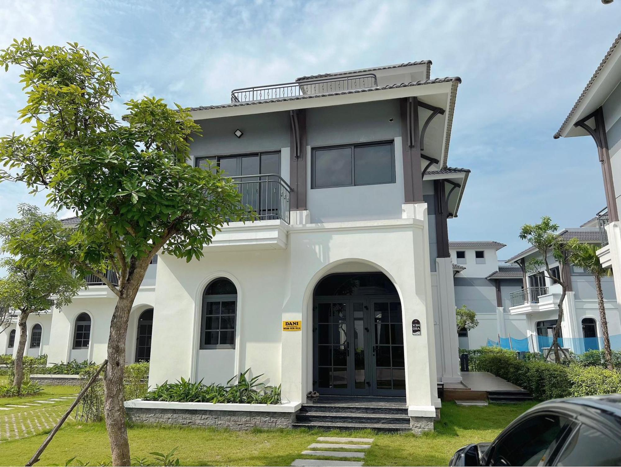 Chuoi Villa 3 Phong Ngu Sonasea Van Don - Day Du Tien Nghi - San Vuon Bbq - Sat Bai Bien Cai Rong المظهر الخارجي الصورة